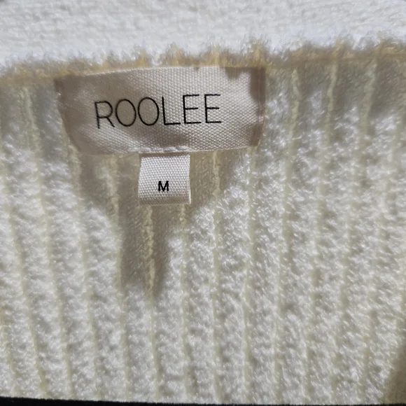 Cream Sleeveless Cardigan with Button Detail - Picture 2 of 2